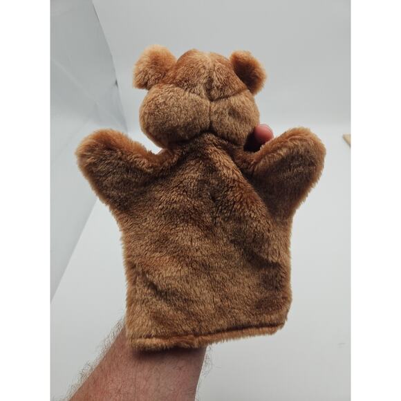 VTG Bear Bear Hand Puppet Sheram Puppets Ohio 10" - Picture 2 of 8